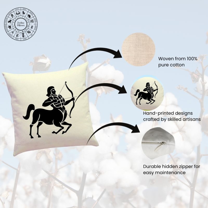 Sagittarius zodiac pillows