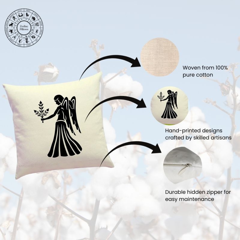 Virgo zodiac pillows
